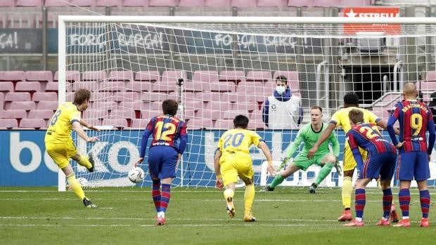 (Vídeo) Álex no perdonó ante Ter Stegen