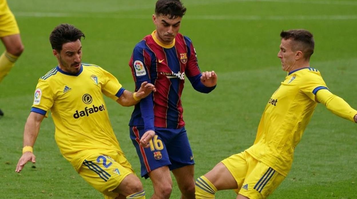 El Cádiz CF consiguió un empate en el Camp Nou.