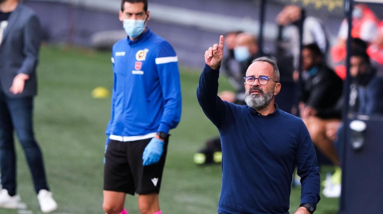 Álvaro Cervera, en un partido.