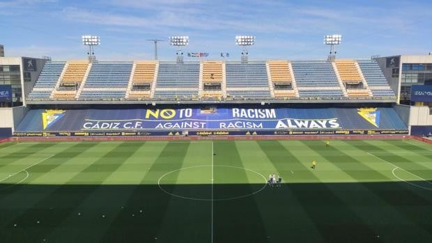 El Cádiz CF, contra el racismo