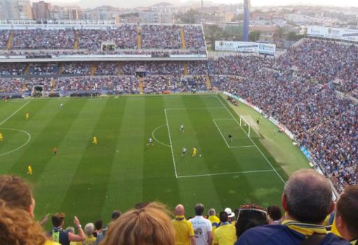 Dani Güiza marcó el gol del Cádiz CF en el ascenso a Segunda en Alicante.