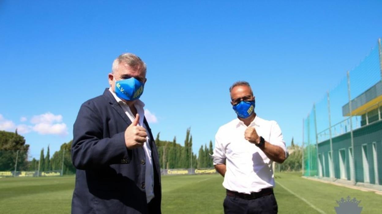 Cervera y Vizcaíno en El Rosal