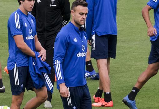 Juan Cala en un entrenamiento.