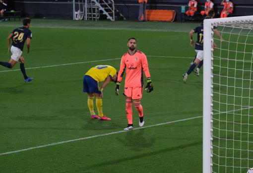 David Gil debutó en Primera ante el Osasuna.