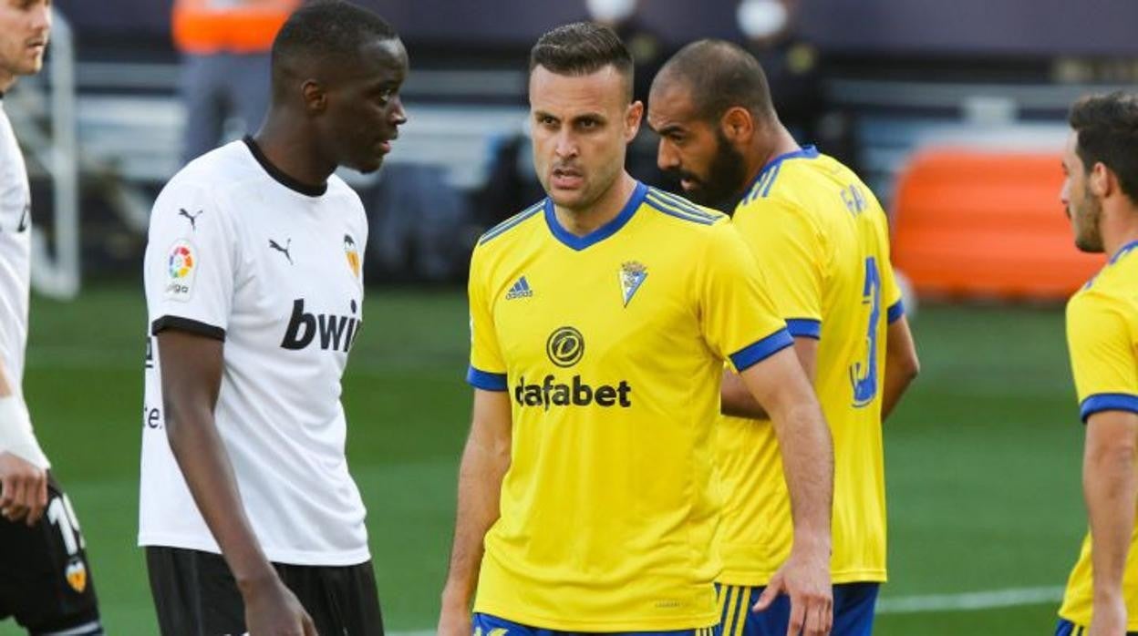 Cala y Diakhaby, el día del partido.