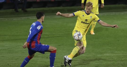 Jens Jonsson durante el Eibr - Cádiz.