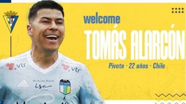 Tomás Alarcón, nuevo fichaje del Cádiz CF