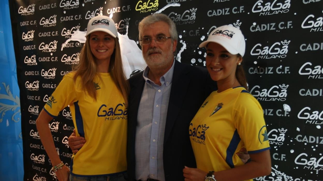 Florentino Manzano, expresidente del Cádiz CF.