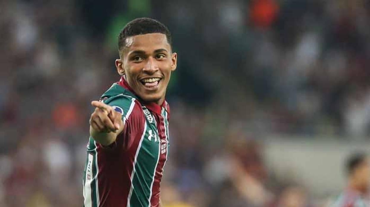 Marcos Paulo con el Fluminense