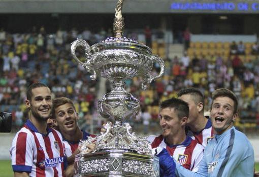 El Atlético de Madrid es el club que más veces ha levantado el Trofeo Carranza.