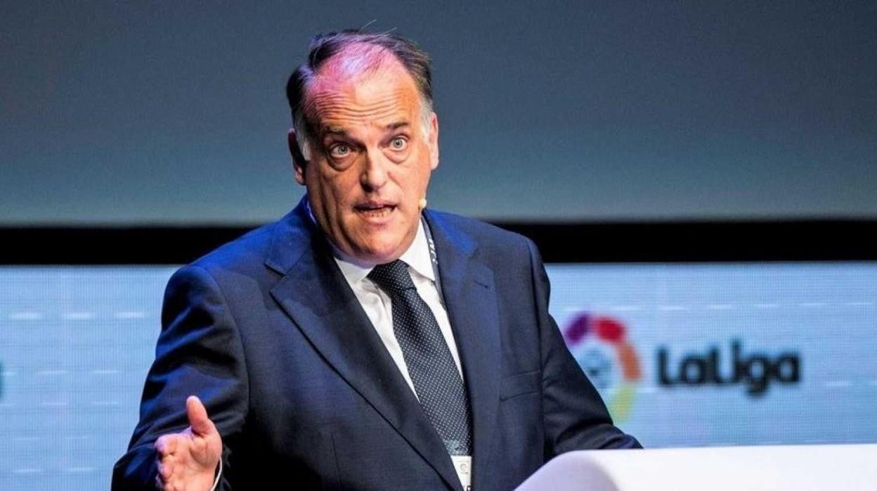 Javier Tebas, presidente de La Liga