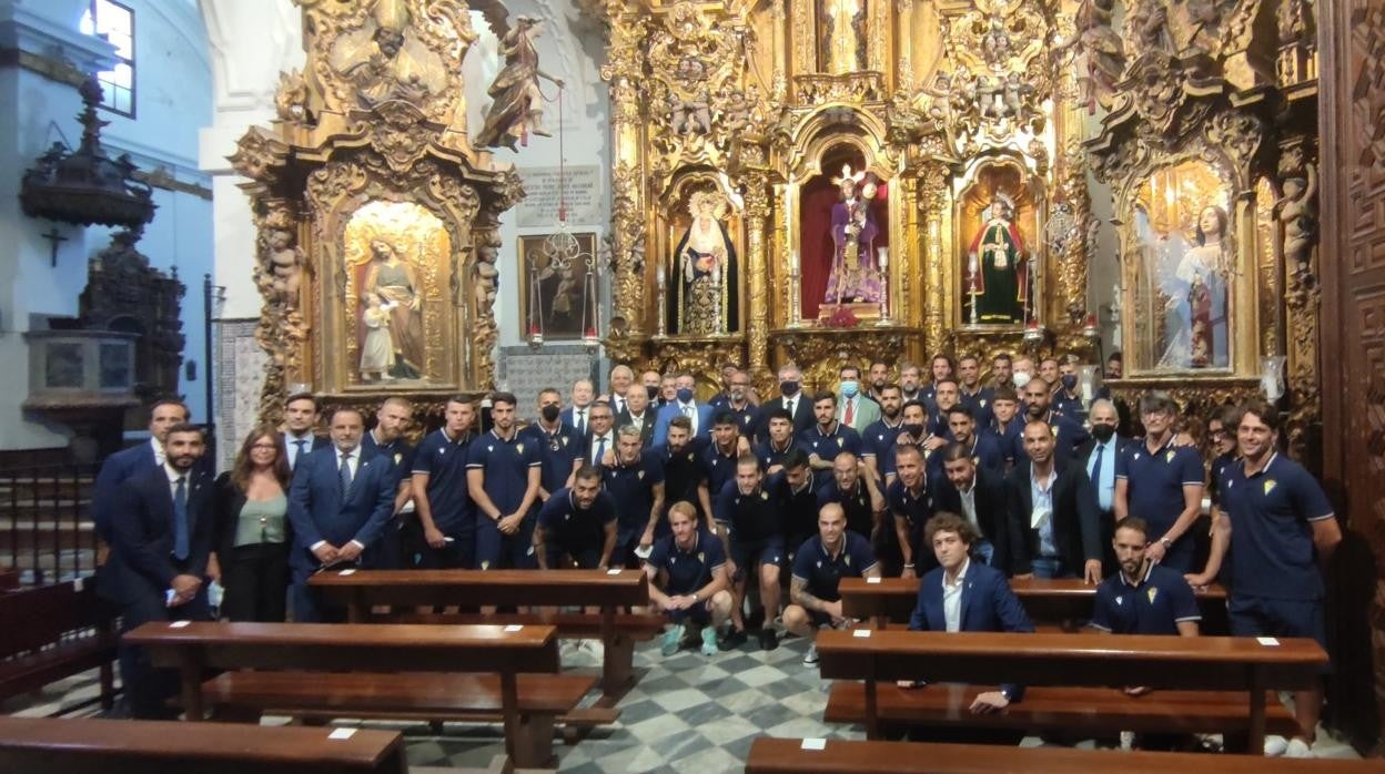 Visita del Cádiz CF al Regidor Perpetuo