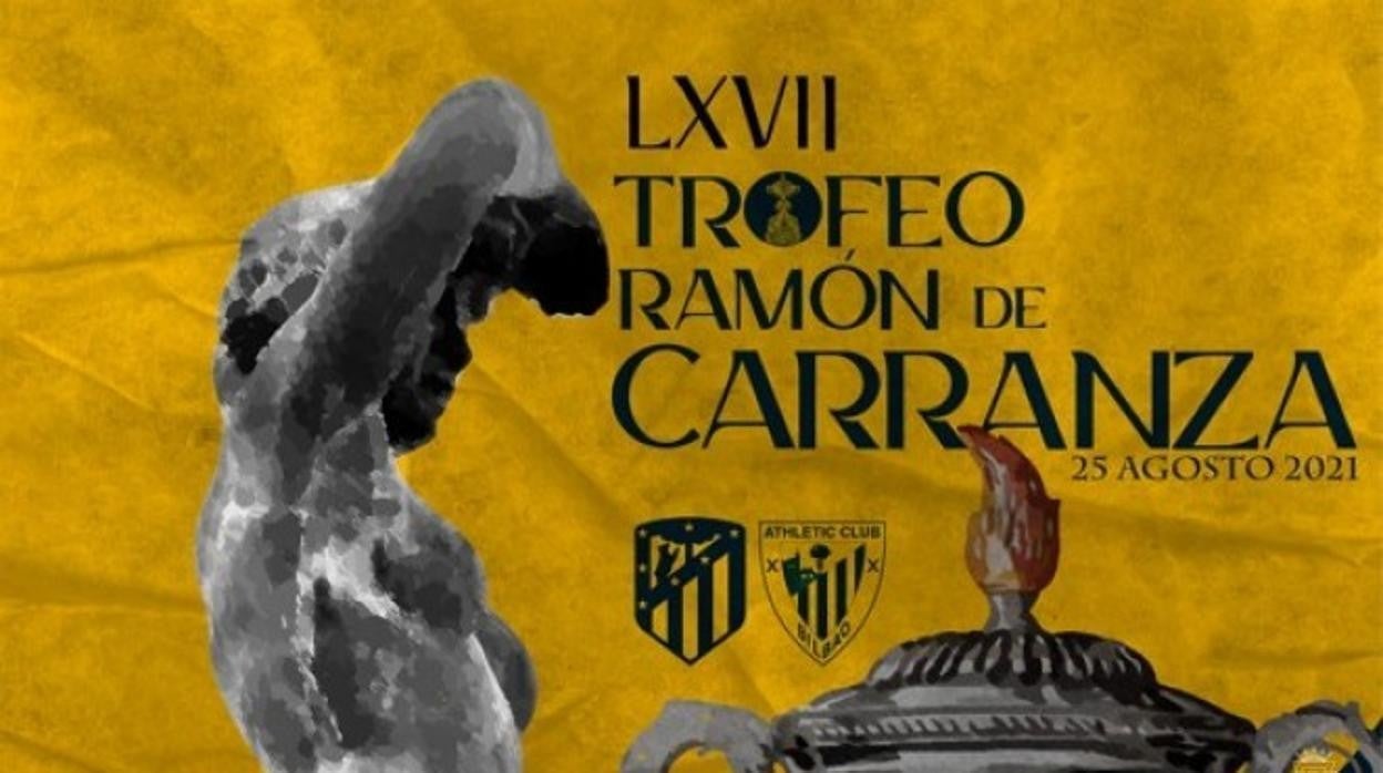 cartel anunciador del Trofeo Ramón de Carranza.