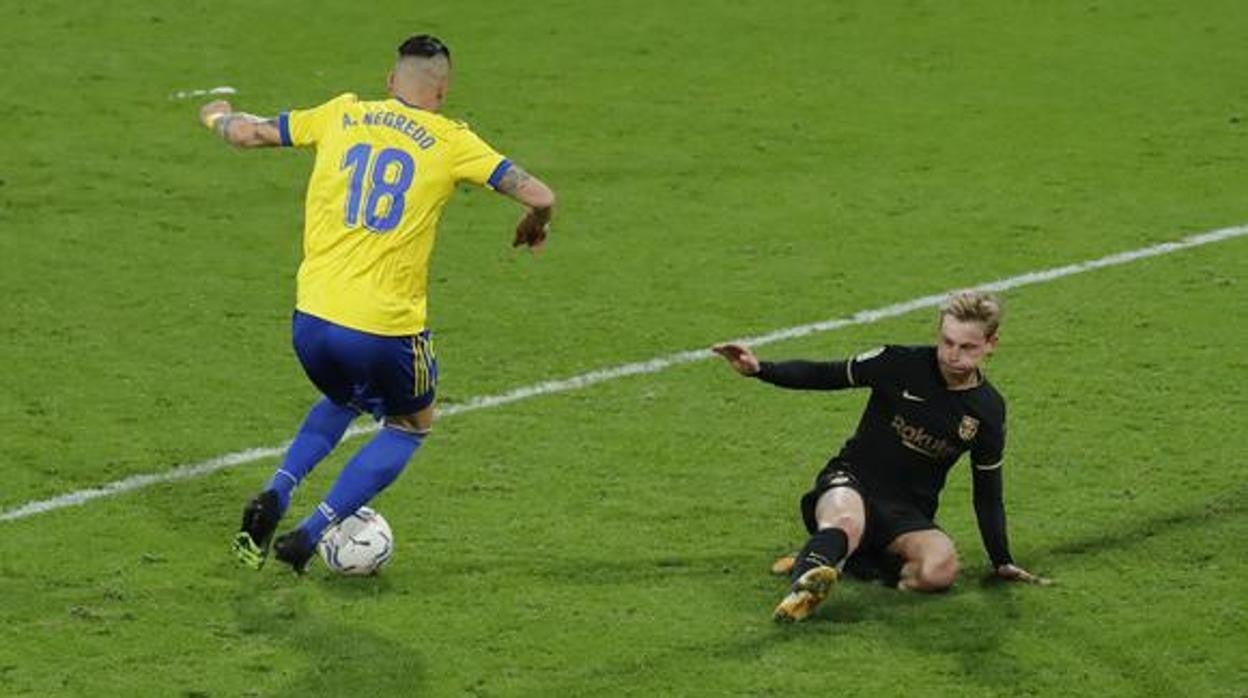 negredo marcó el gol de la victoria ante el barcelona en carranza el curso pasado.