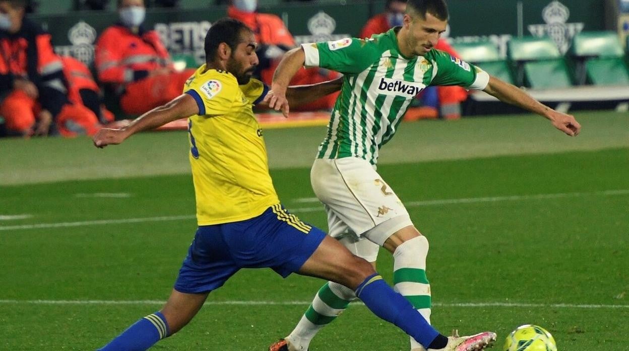 Fali en el partido ante el Betis