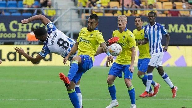 Cádiz - Real Sociedad; resumen, resultado y goles (0-2)