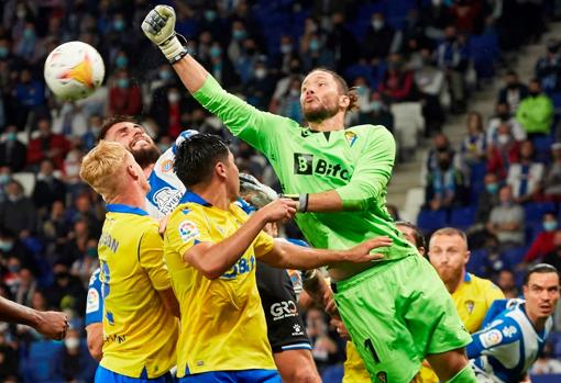 Conan es titular indiscutible en este Cádiz CF.