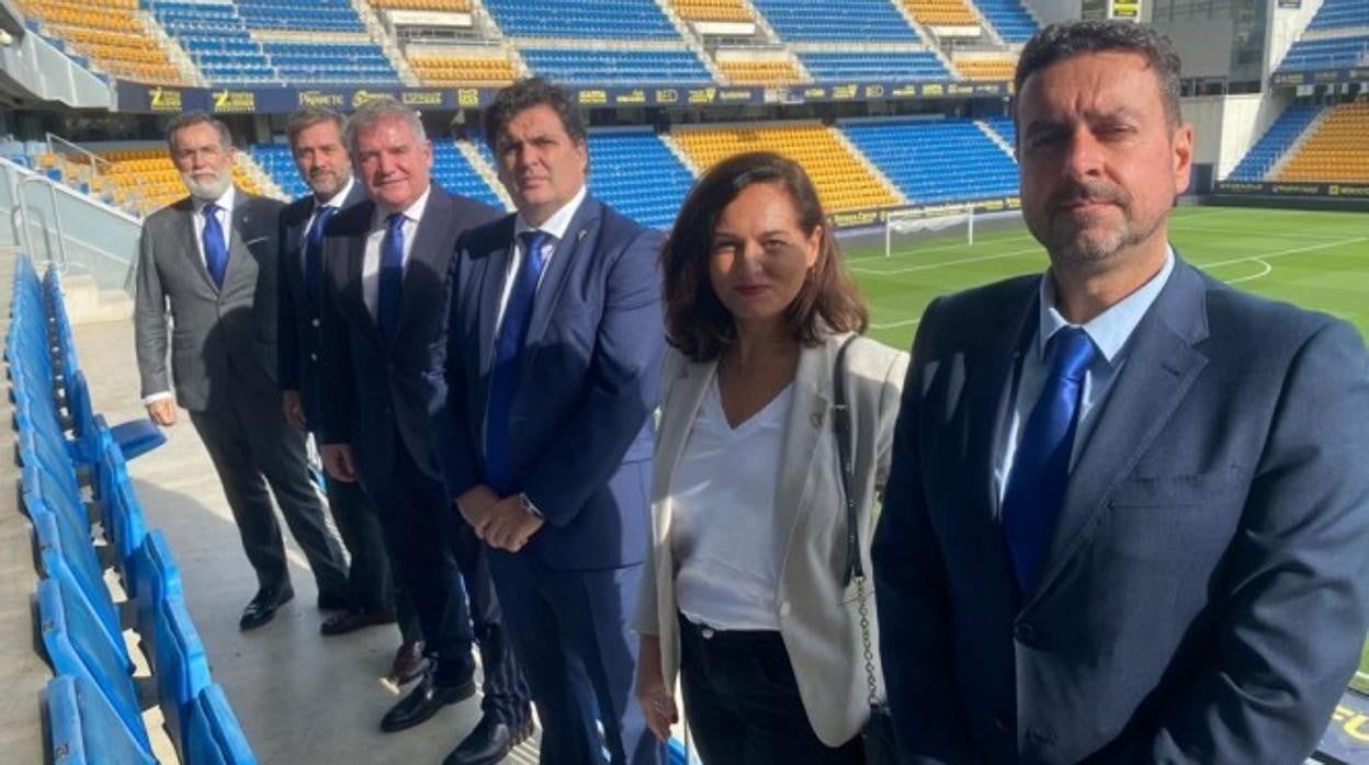 El nuevo Consejo de Administración del Cádiz CF.