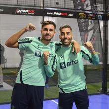 chust y perea ganaron en el padelboll.