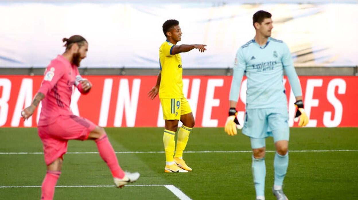 Choco Lozano, autor del gol ante el Madrid la pasada temporada