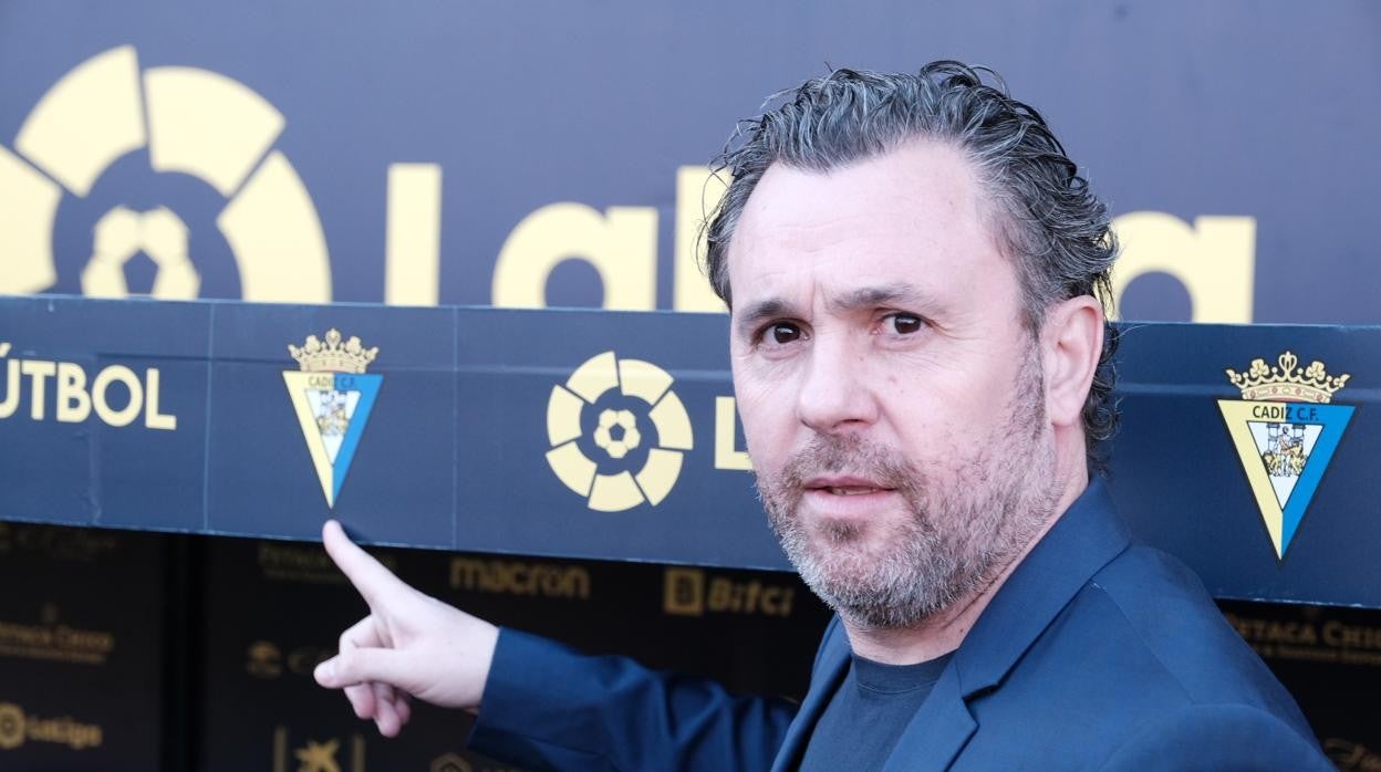 Sergio González, nuevo entrenador del Cádiz CF.