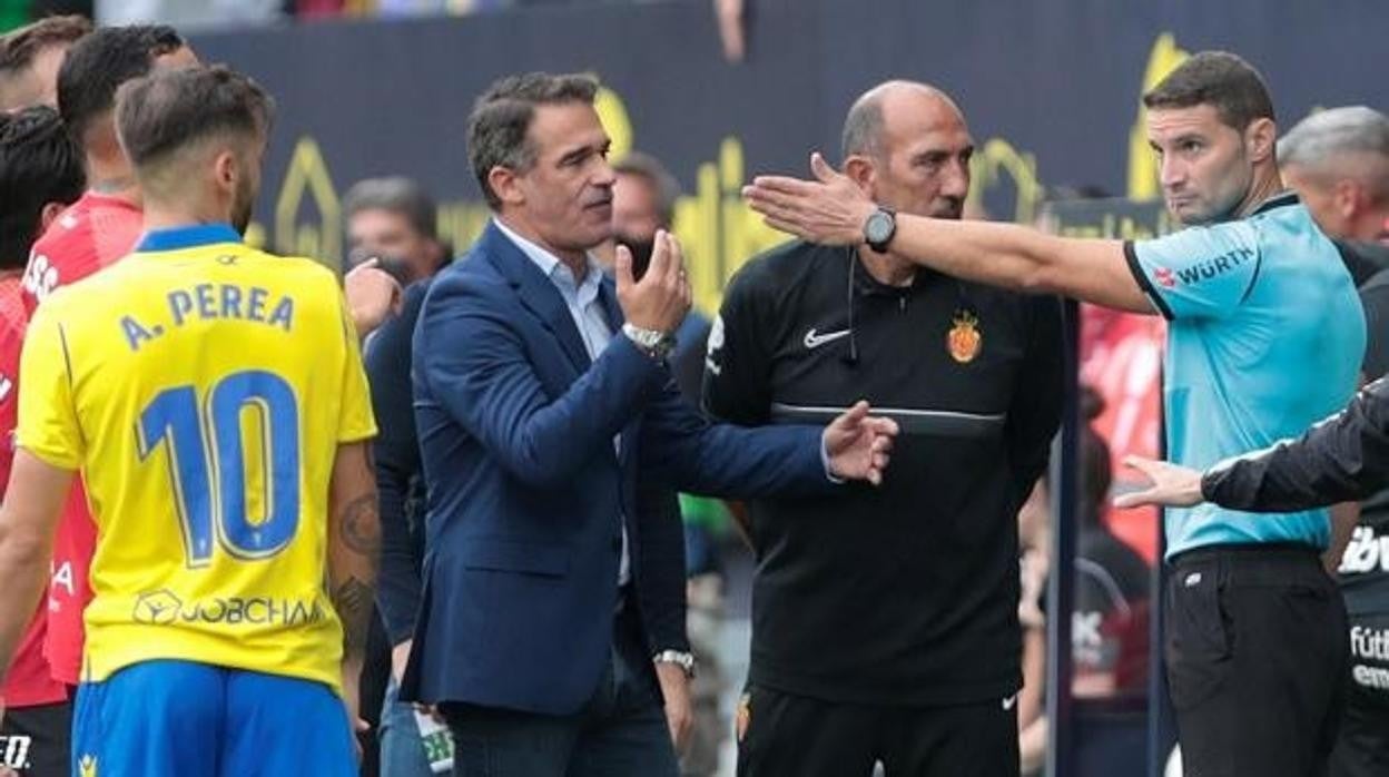 Luis García Plaza, entrenador del Mallorca.