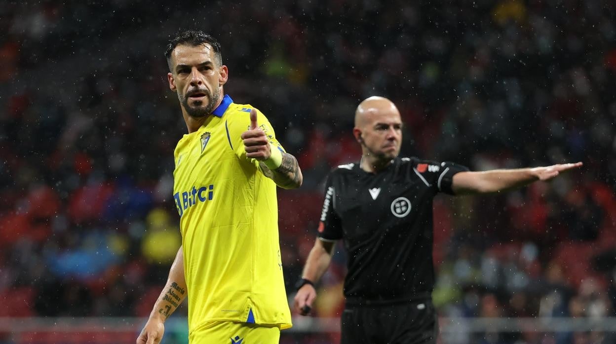 Negredo, en el pasado encuentro celebrado en el wanda.