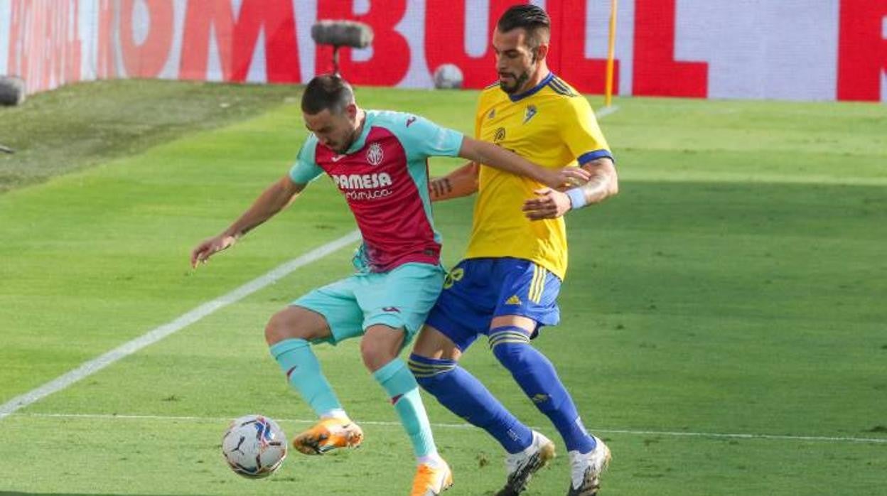 Negredo en el partido ante el Villarreal de la pasada temporada