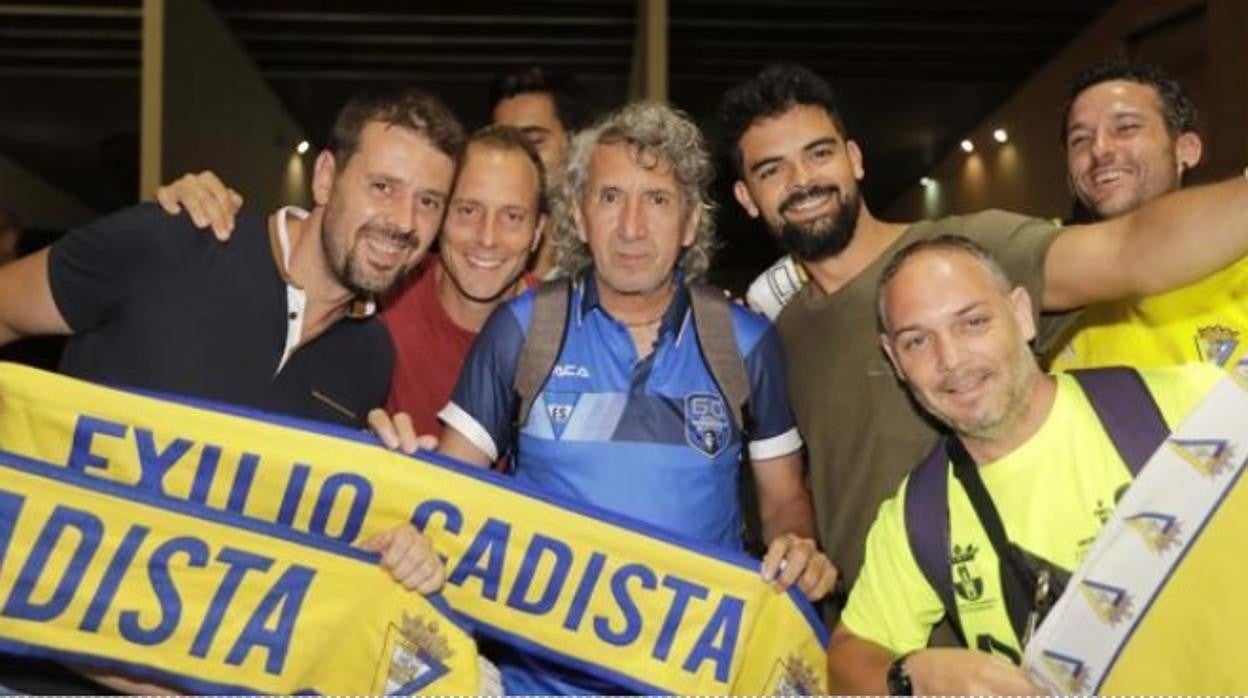 Mágico, en su última visita a Cádiz.