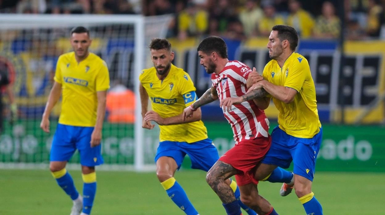 El Cádiz no fue rival para el Atlético.