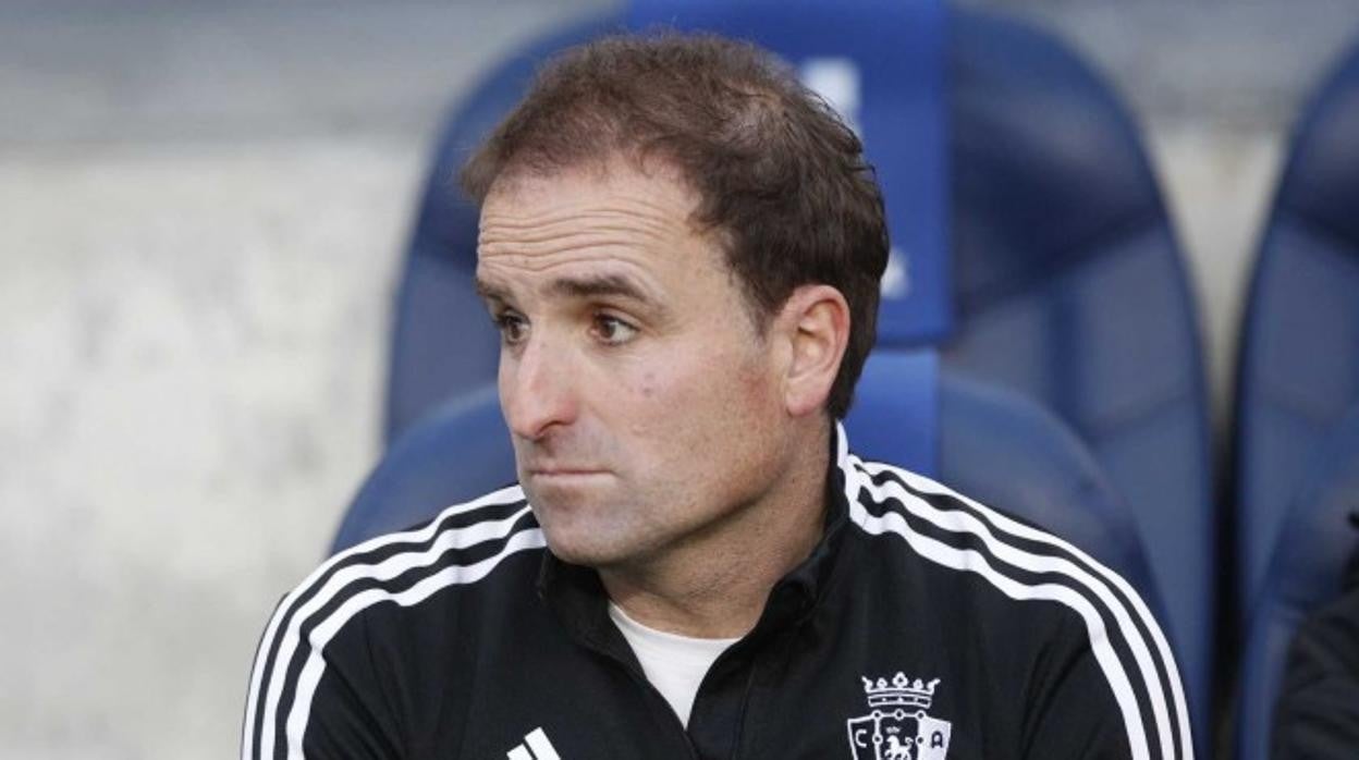 Jagoba Arrasate, entrenador de Osasuna