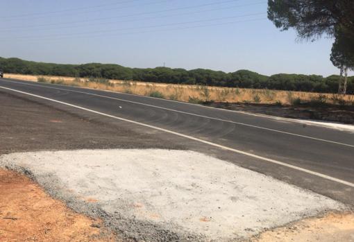 Nuevo acceso al Rosal por el Marquesado y en el que se ven la cantidad de terreno que cuenta el club aún sin edificar