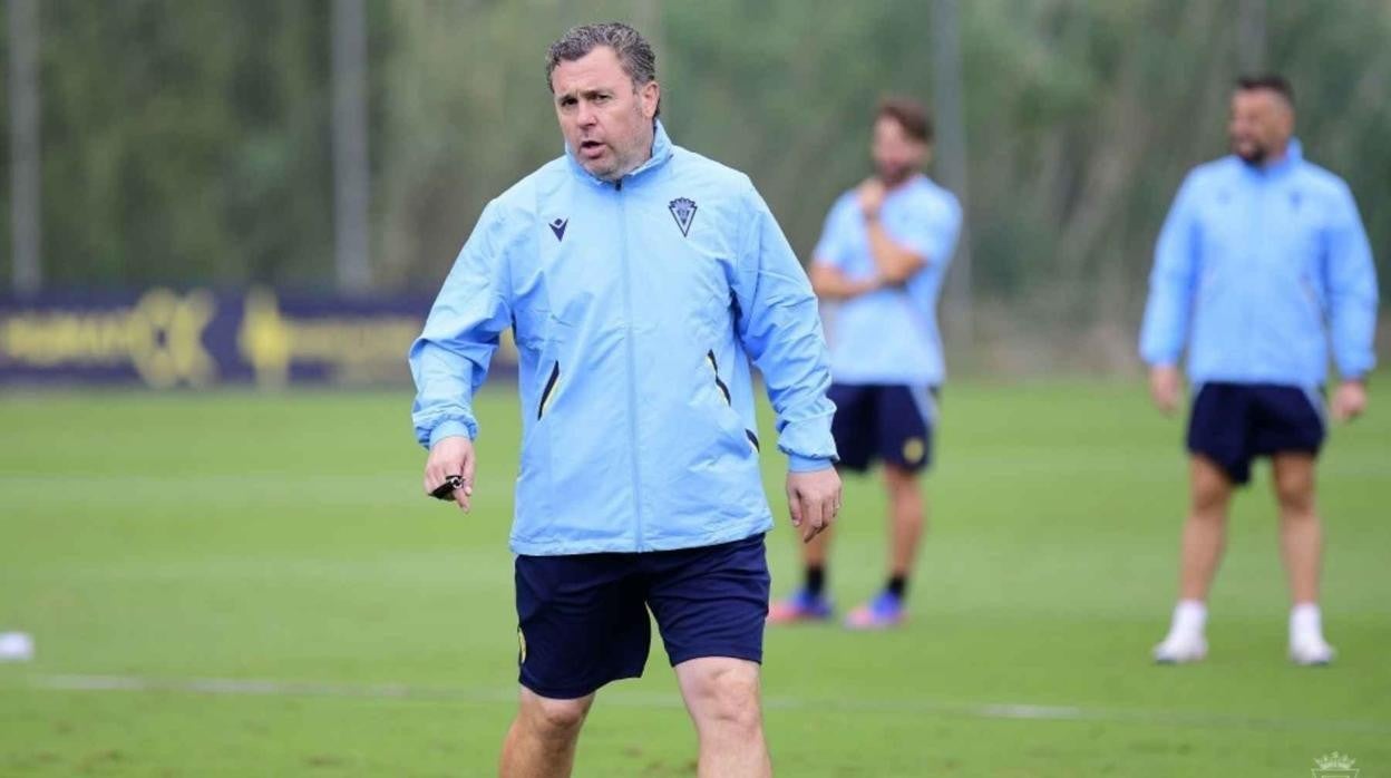 Sergio González, entrenador del Cádiz