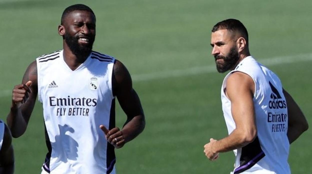 Rüdiger, baja y Benzema, duda contra el Cádiz CF