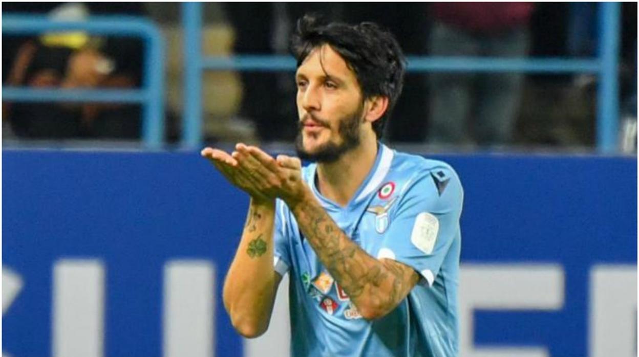 Luis Alberto en un partido con la Lazio