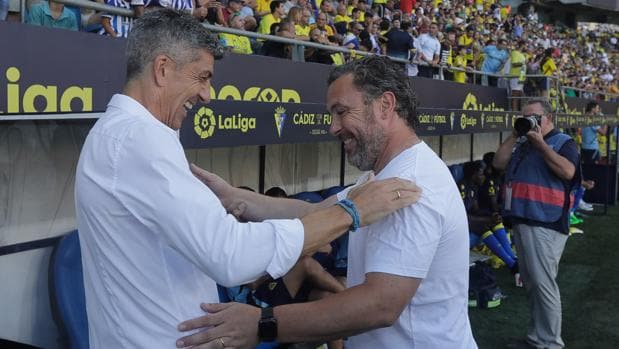 Imanol Alguacil: «El Cádiz CF ha acertado en los refuerzos y Sergio lo está aprovechando»
