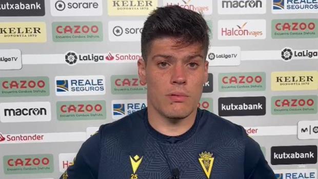 Así debutó Jorge Meré con el Cádiz CF