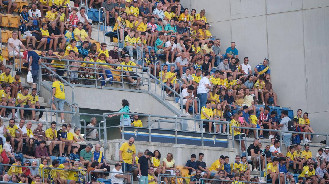 Grada del estadio Carranza