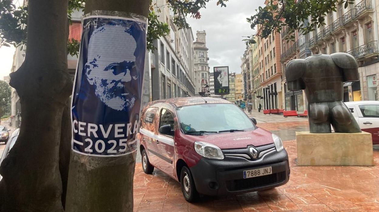 Álvaro Cervera ya causa sensación en Oviedo.