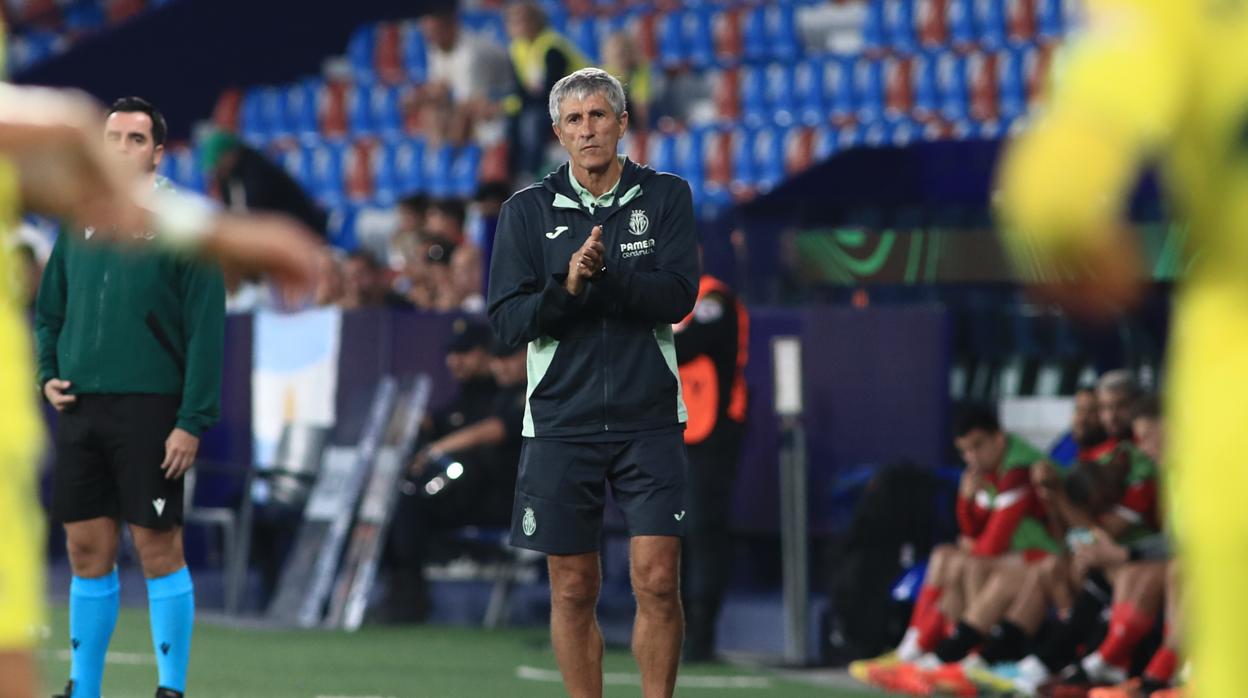 Quique Setién, entrenador del Villarreal