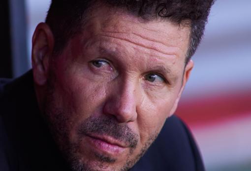 'Cholo' Simeone, entrenador del Atlético de Madrid.