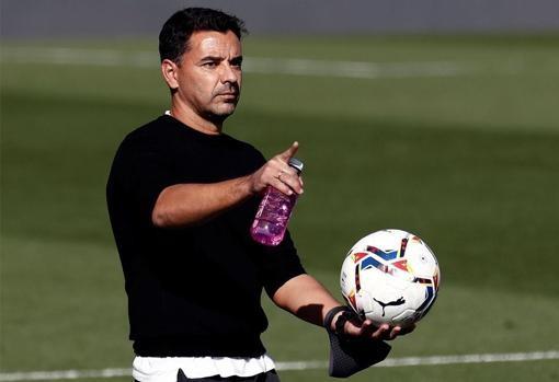 Miguel Ángel Sánchez 'Míchel', entrenador del Girona.