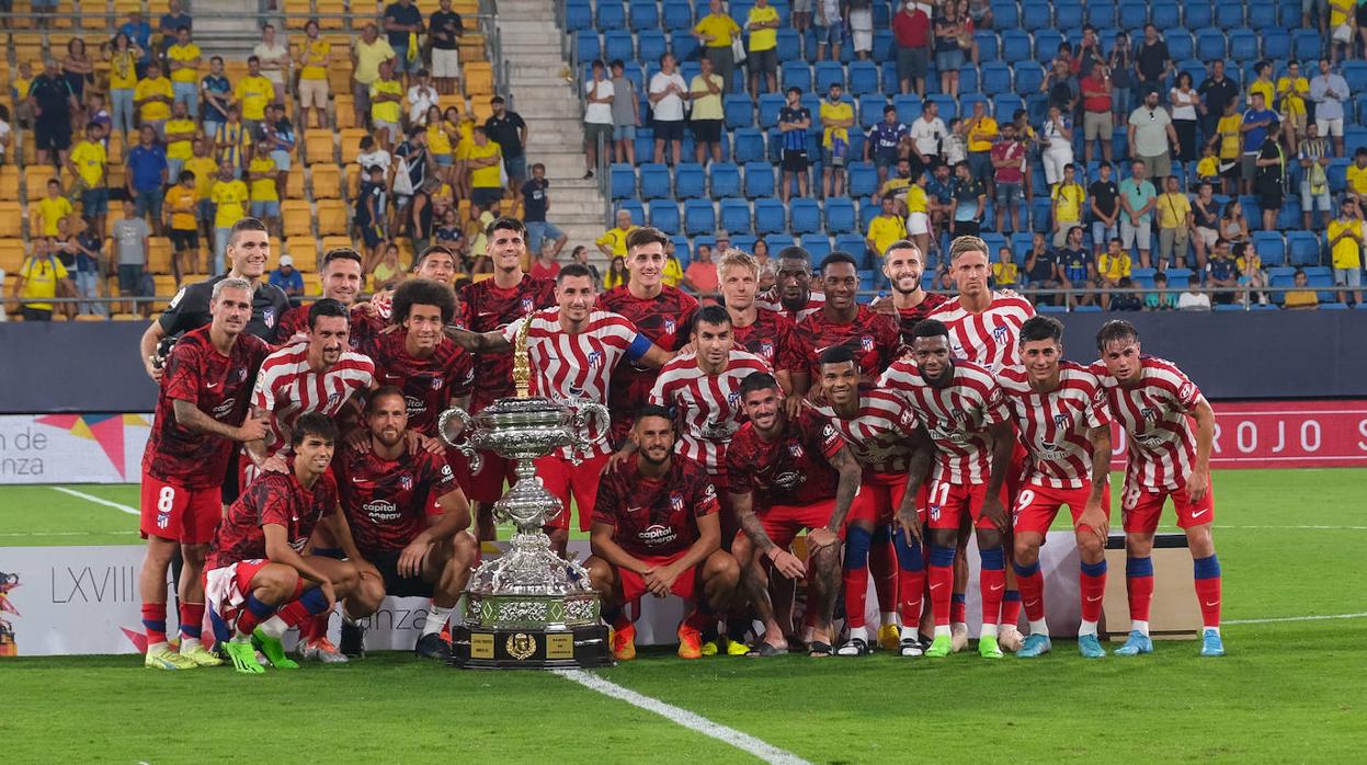 El Atlético de Madrid fue el campeón de la pasada edición del Trofeo Carranza