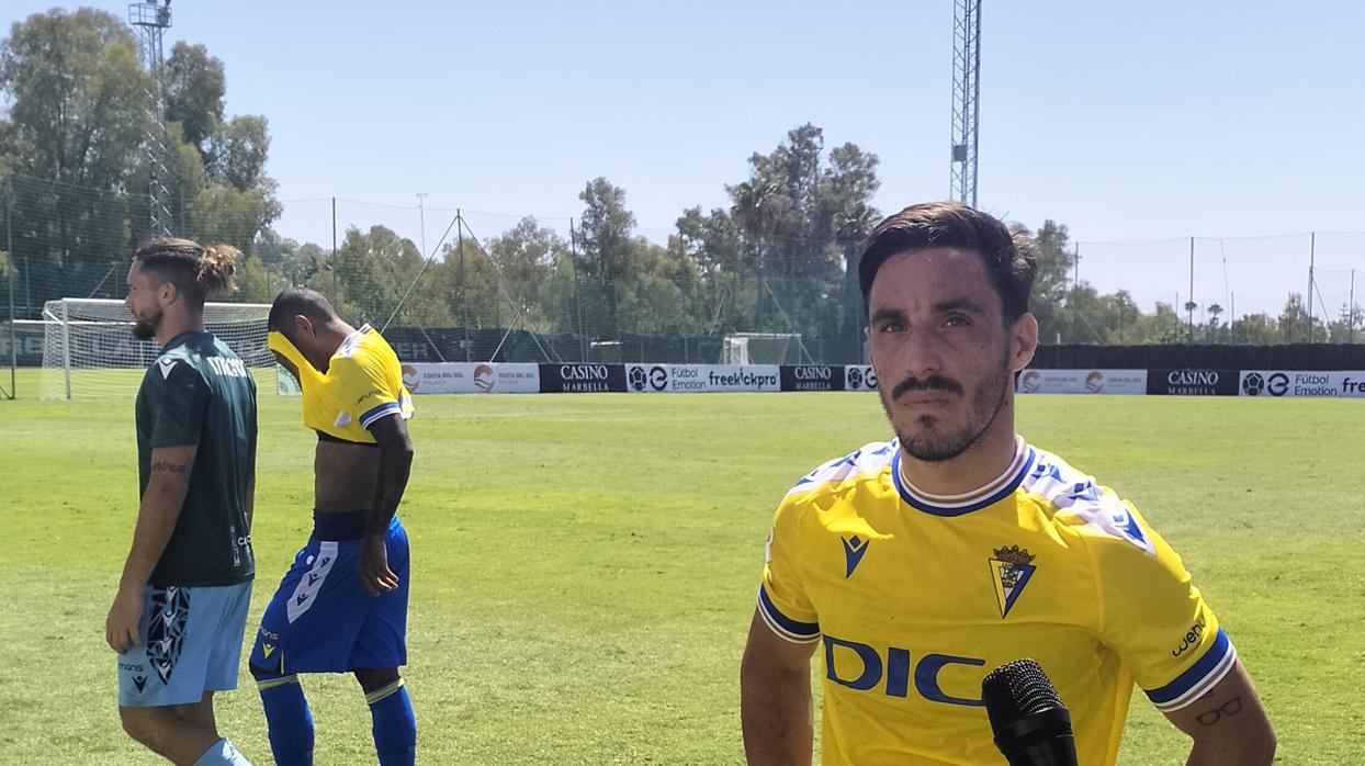 Iza Carcelén, tras el Cádiz CF - UD Las Palmas