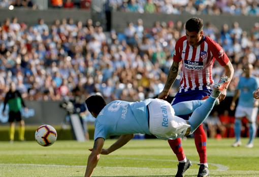 Maxi Gómez dejó huella en Vigo con el Celta.