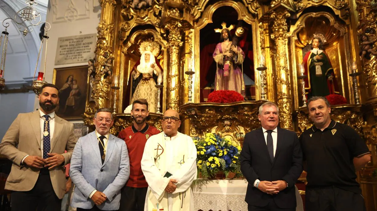 El Cádiz se encomendó un año más a Jesús Nazareno