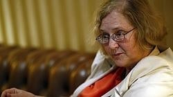 Blackburn, en un momento de la entrevista