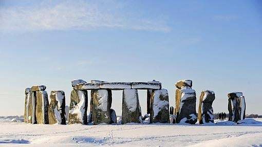 El sol del solsticio de invierno se alinea con las rocas más importantes de este monumento