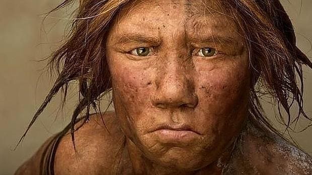 Una mujer neandertal
