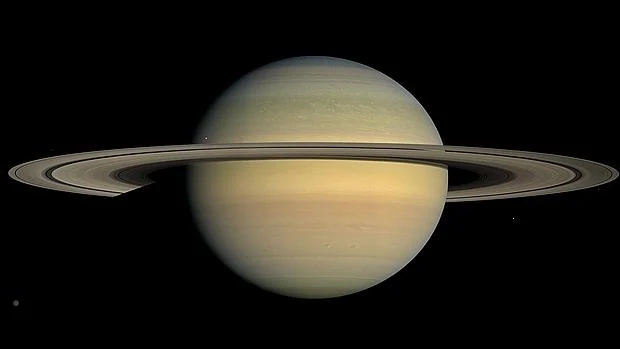 Saturno, visto por la nave espacial Cassini de la NASA en 2008